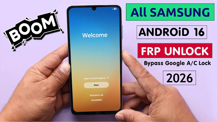 Boom ! All Samsung Android 16 Frp Unlock | Bypass Google Account New Method Without Paid Tool 2026