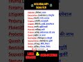 रोज बोले जाने वाले 👍🏻 Basic English Words सीखें🔥 |  English Vocabulary | #meaning #viral #shorts