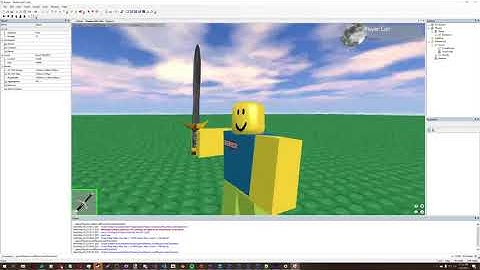 Realism running in the March 2007 build of Roblox