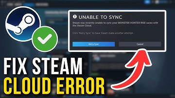 How To Fix Steam Cloud Sync Error Unable To Sync (2025)