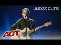 WOW! 14-Year-Old Singer Benicio Bryant Takes Risk With Original Song - America's Got Talent 2019