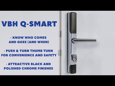 Introducing VBH Q-Secure smart keyless handle | Dortech Direct