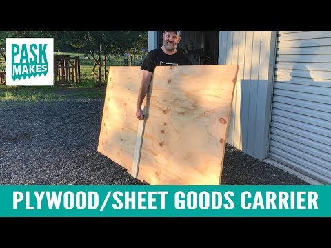 Plywood/Sheet Goods Carrier