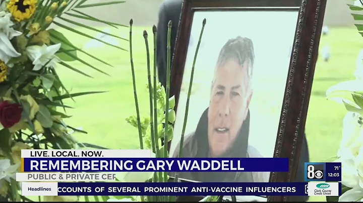 Funeral service for longtime Channel 8 anchor Gary...