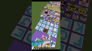 satisfing sand art minecraft c #shorts #gaming #minecraft