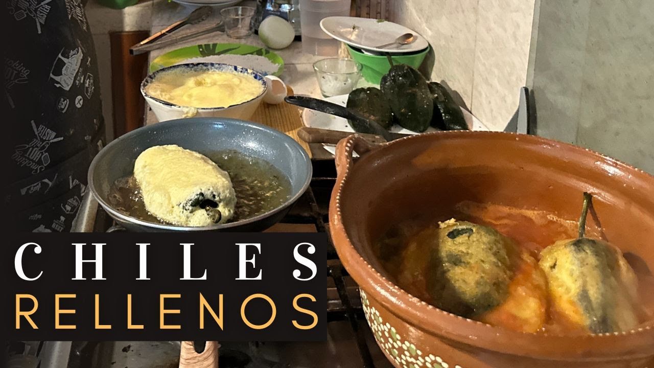 🌶️🔥Chiles Rellenos, un clásico de la cocina