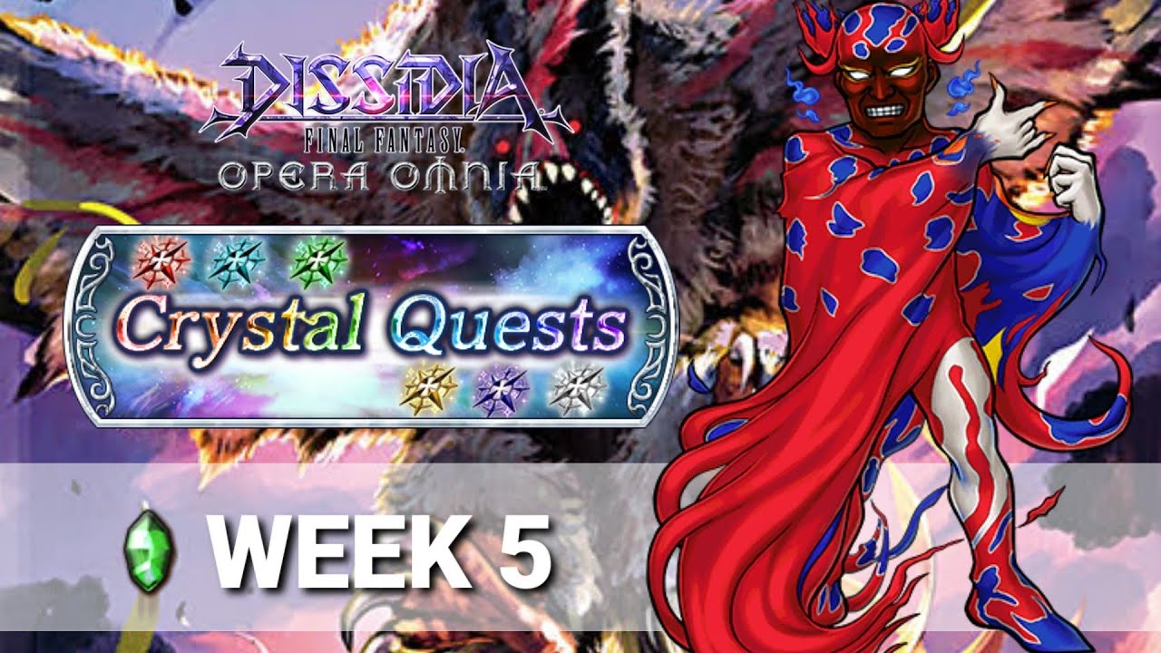Crystal Quest Week 5: Rubicante for GREEN (DFFOO GL)