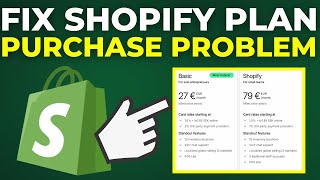 Fix Shopify Plan Purchase Problem  Debit Card Declined (2025)
