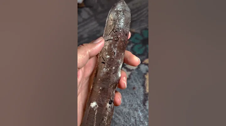 Smokey quartz with black tourmaline combination from SkarduPrice $450 takes itShipping $38