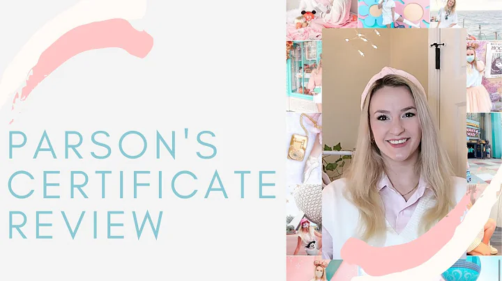 PARSON'S Fashion Industry Essentials: Review and f...