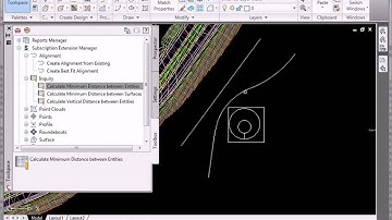 Civil 3D 2010 SAP - Minimum Distance Between Entities