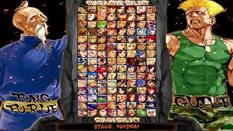 CAPCOM VS. SNK: TAG TEAM 3.0- TAKUMA & TUNG FU RUE VS. CHARLIE & GUILE  1-1-23