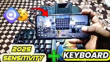 Moowii Gaming Keyboard Mouse Best Sensitivity & Keymapping | Pro Settings for Free Fire & BGMI #ff