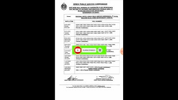 Interview Schedule lecturer mathematics in #collegeeducationdepartment announced by #spsc
