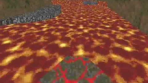 Jumpmaze Map13 - Canyons, caves, and lava. Oh my!