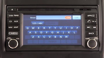 2016 NISSAN Versa Sedan - Navigation Functions Disabled While Driving (if so equipped)