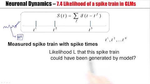 7.4 Generalized Linear Model (GLM)