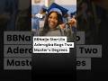 Lilo Aderogba Celebrates Earning Two Master S Degrees Congrats 