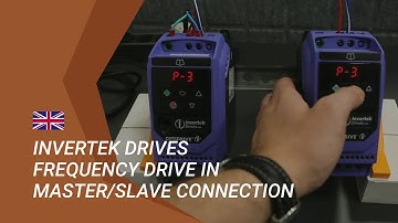 Invertek Drives - frequency drive in masterslave connection