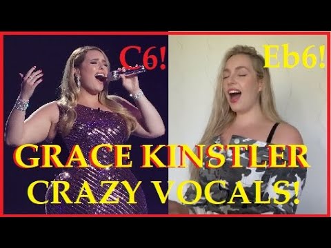 GRACE KINSTLER Proves She Can Hit HIGH NOTES!!! (American Idol & shorts)