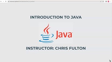 Intro. To  Java (1 of 5): Java Components, Downloading and Installation using VS Code