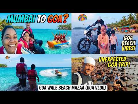Goa beach k Maze 🤗 Apni Mumbai Me | Birthday wajah se Ye Vlog Ab Upload Ki
