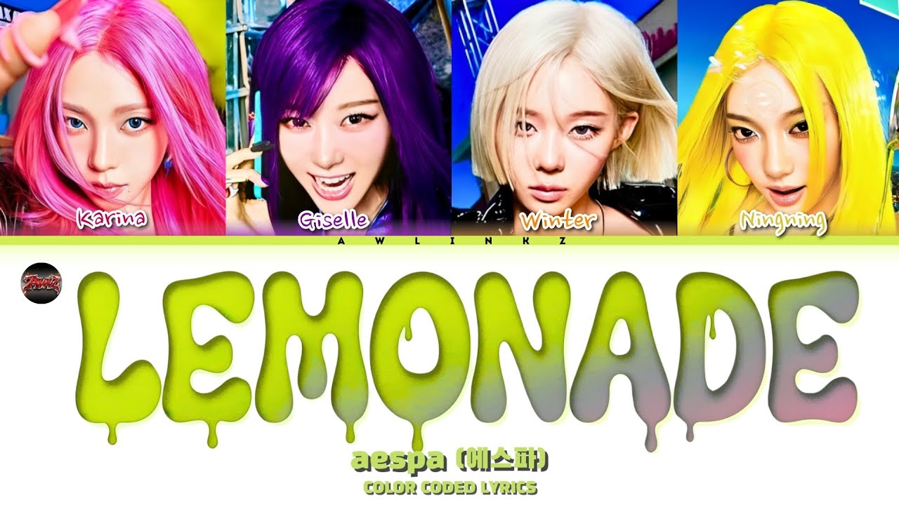 aespa (에스파) - LEMONADE | Color Coded Lyrics - YouTube