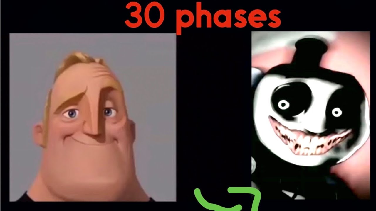 (READ DESC PLS) mr incredible losing grip on reality 30 phases