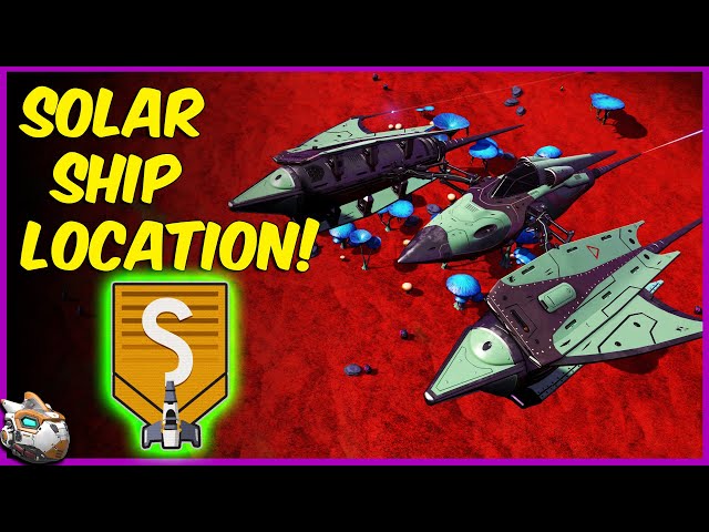 No Mans Sky S-Class Solar Sail Ship + UPGRADES! - XBOX, PC, PS4 & PS5