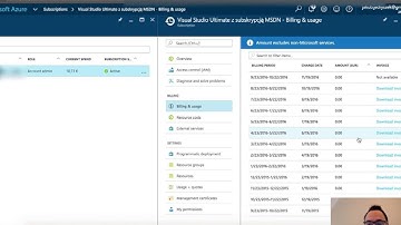 Azure Portal Tips & Tricks - 23. Download invoice