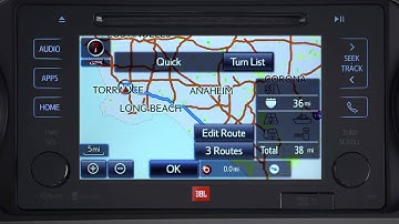 How to Video Toyota Entune Destination Search