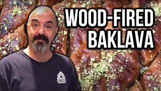 Wood-fired Persian Baklava باقلوای تنوری