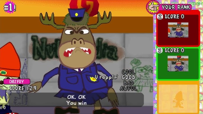 PaRappa the Rapper PSP Online Multiplayer 