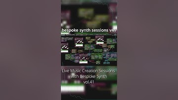 bespoke synth sessions v41 short #electronicmusic #modularsynth #synthesizer