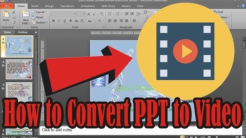 How to Convert PowerPoint 2010 to Video • Simple News Video