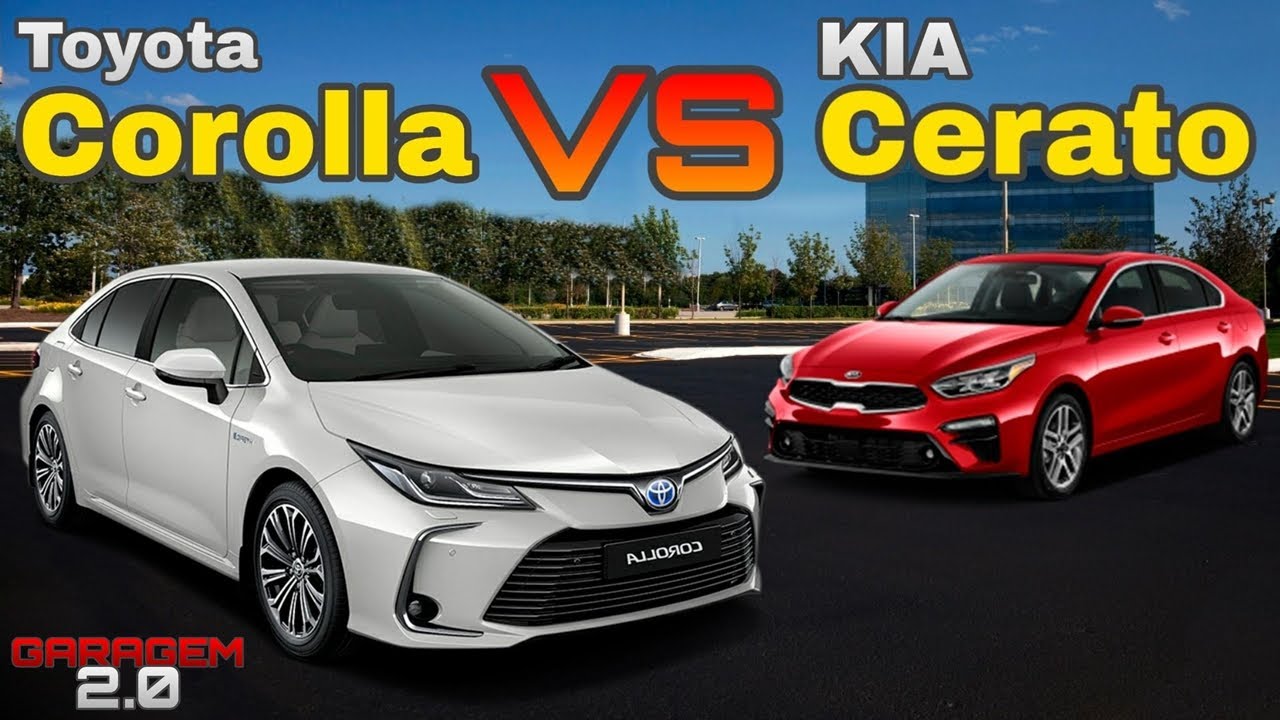 TOYOTA COROLLA VS KIA CERATO: TRADIÇÃO ou PREÇO BAIXO?