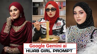 Google Gemini ai Muslim Hijab Girl Photo Editing | Gemini Hijab Girl Photo Prompt | #ai #gemini screenshot 5