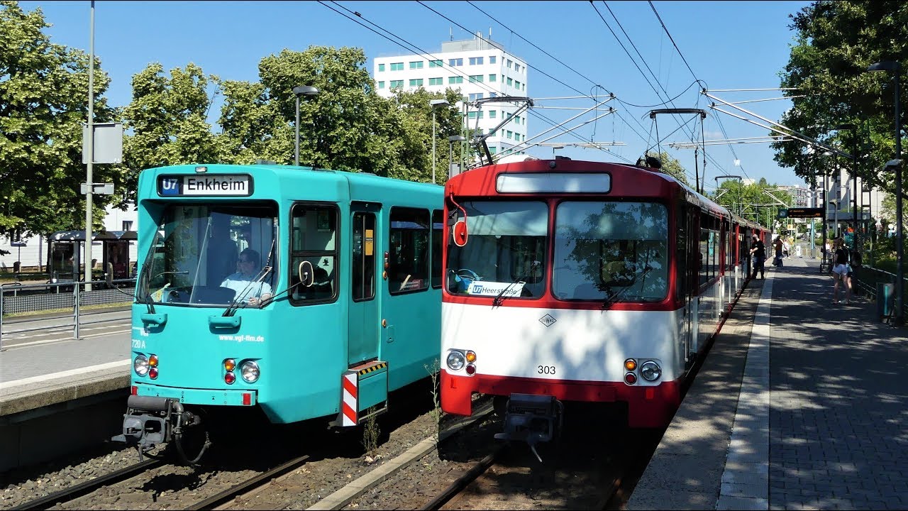 U-Bahn Frankfurt Sonderfahrt mit U2, U3, Ptb und Pt-Wagen