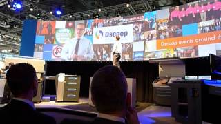 Presentation of Precision Printing, an HP Indigo user, @ drupa 2012 (HP booth)