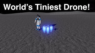Sending a the WORLD’S TINIEST DRONE to the MOON! | Simple Rockets 2 | SFS X