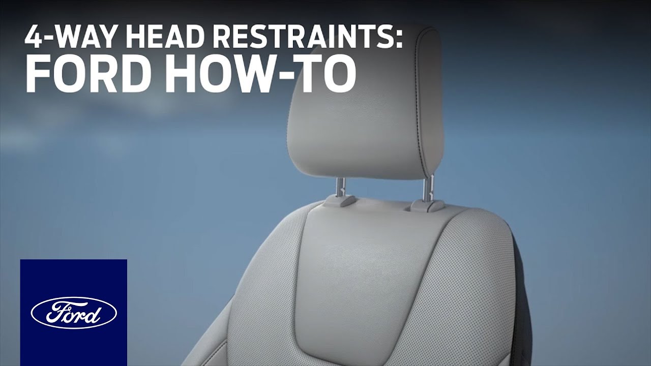 Head restraint adjustment Head restraint adjustment