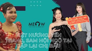 Yến Trang để mái ngố, Sam bụng bầu khủng đi sự kiện, hội ngộ Midu, Ngọc Thanh Tâm, Việt Hương