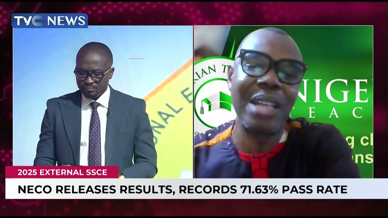 NECO Releases Results, Records 71.63% Pass Rate