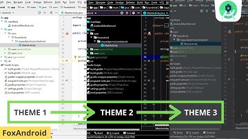 How to change the Android Studio theme || Android Studio tutorial || FoxAndroid ||