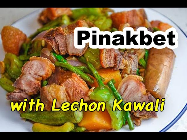 Pinakbet with Lechon Kawali | Panlasang Pinoy