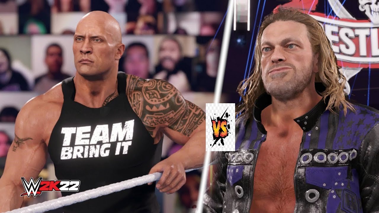 ROCK VS EDGE | WWE SUMMERSLAM | UNDISPUTED TITLE MATCH \ Sidhu Gaming Sv 