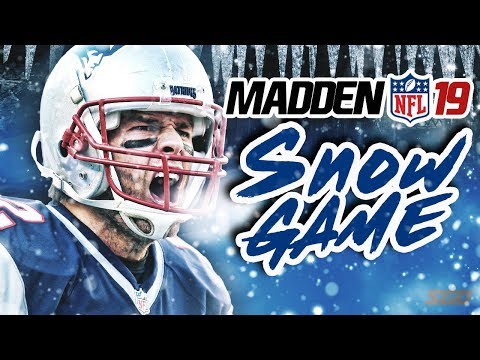 Madden NFL 19 Snow Gameplay! Patriots vs Raiders - Tuck Rule Part 2?