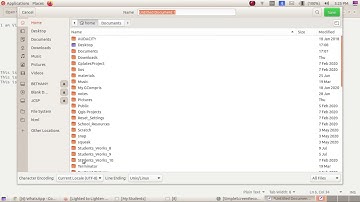 Text editing with Gedit by Viju Jacob