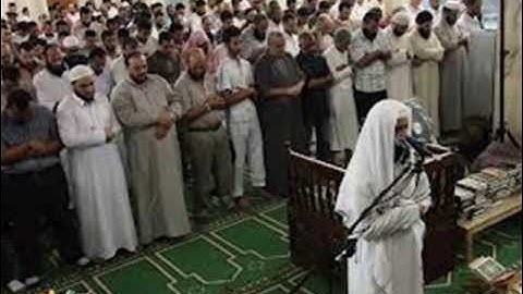 تلاوة خاشعة ومؤثرة من أواخر سورة الواقعة للشيخ حاتم فريد 1432_2011