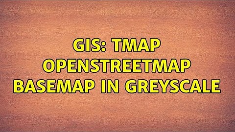 GIS: tmap OpenStreetMap basemap in greyscale